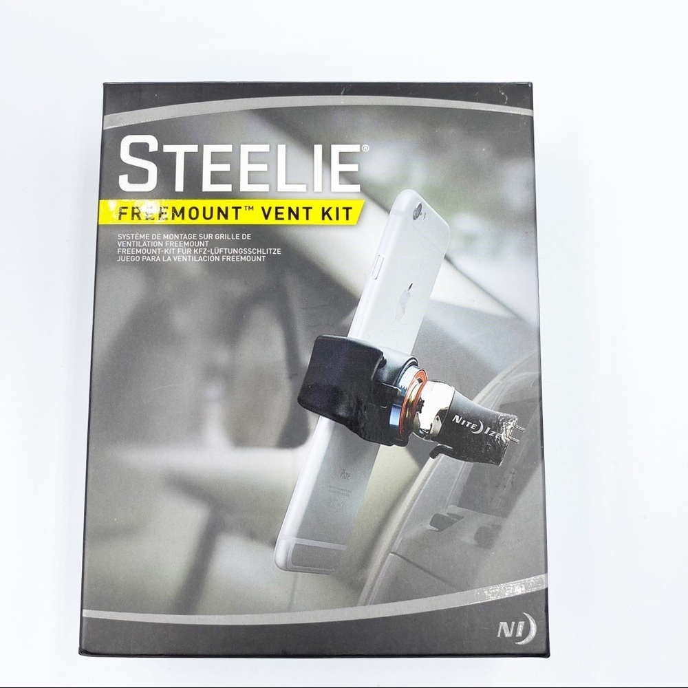 Nite Ize Steelie Freemount Vent Mount Kit Magnetic - Picture 6 of 13